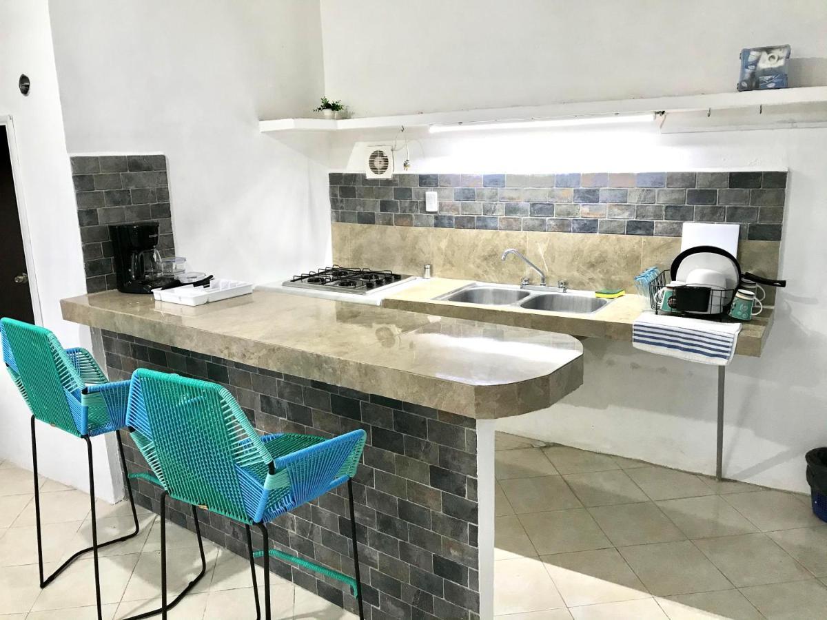 Alojamiento Departamental Apartment Bacalar Bagian luar foto