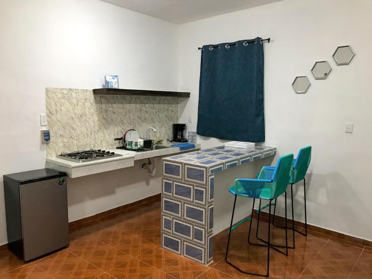 Alojamiento Departamental Apartment Bacalar Bagian luar foto