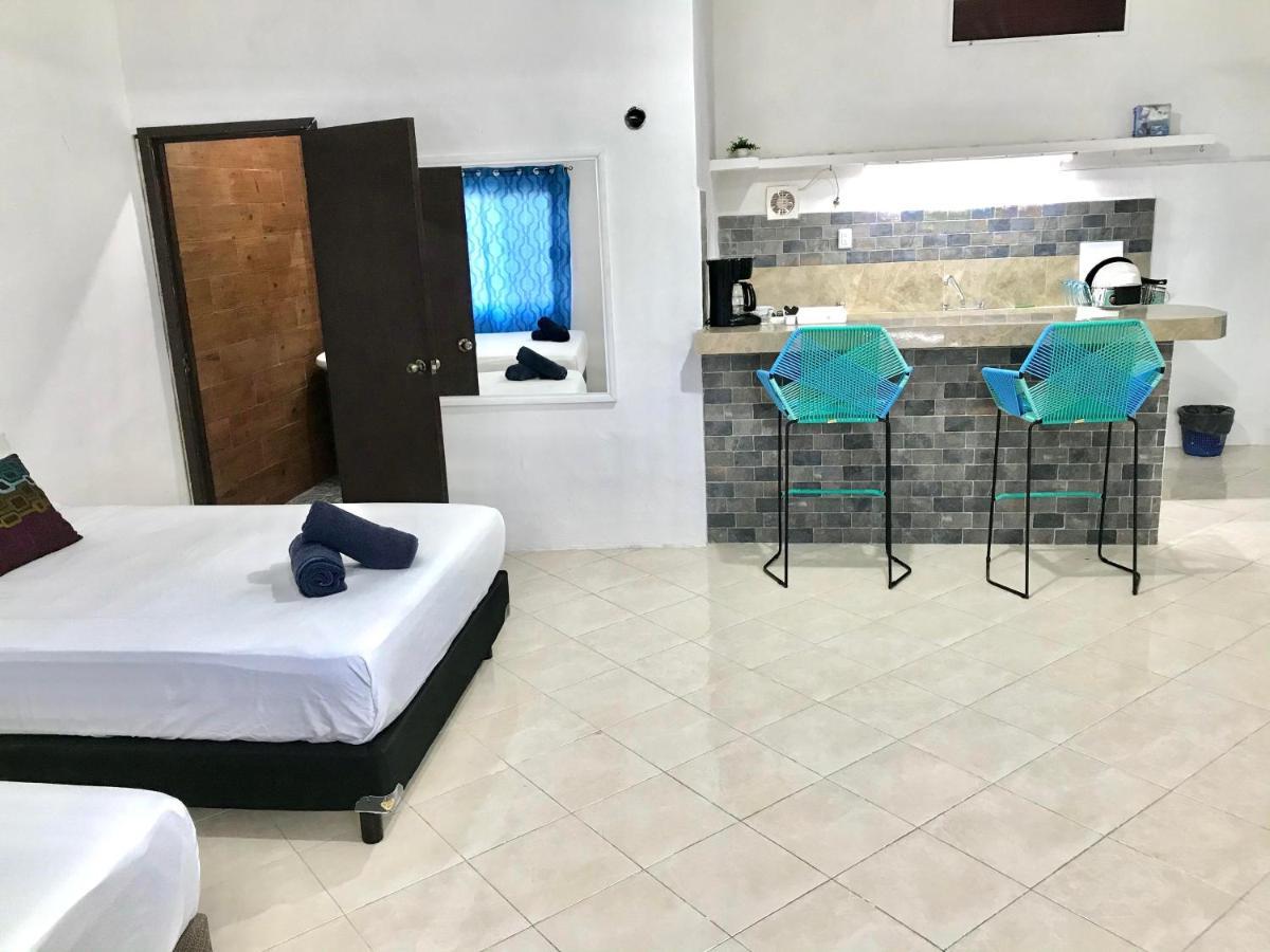 Alojamiento Departamental Apartment Bacalar Bagian luar foto