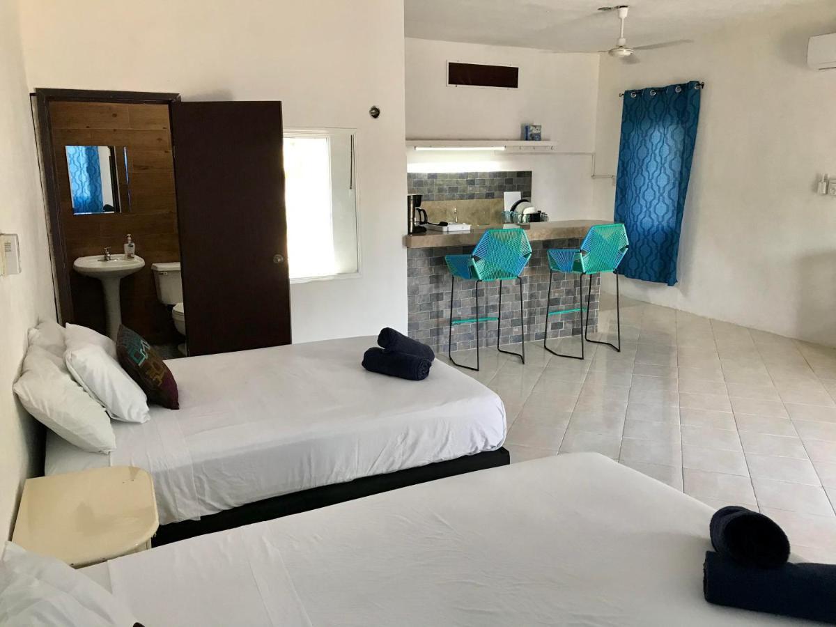 Alojamiento Departamental Apartment Bacalar Bagian luar foto