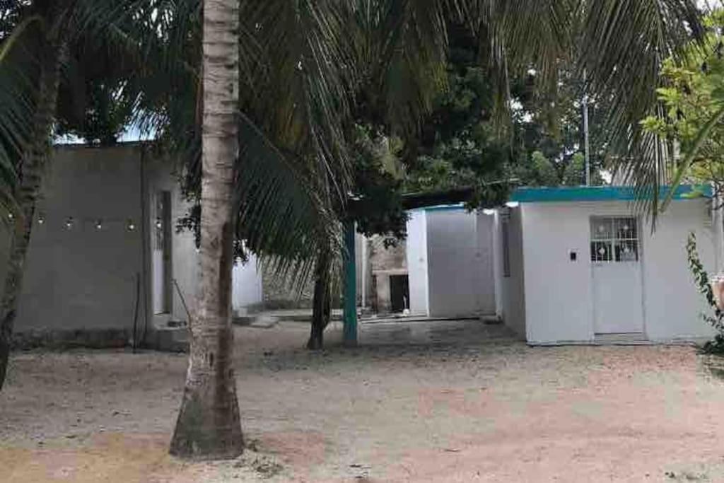 Alojamiento Departamental Apartment Bacalar Bagian luar foto