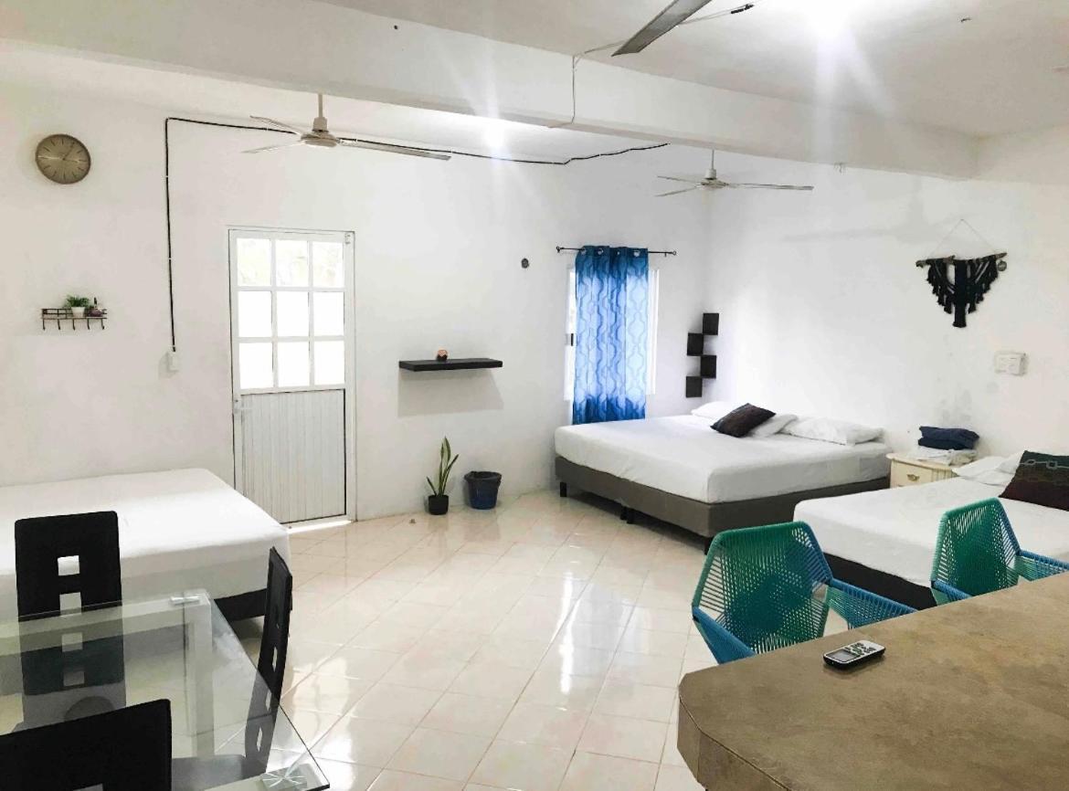 Alojamiento Departamental Apartment Bacalar Bagian luar foto