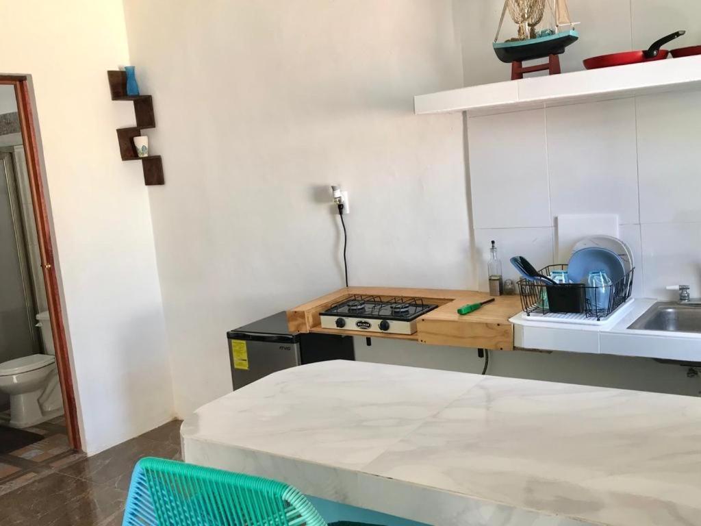 Alojamiento Departamental Apartment Bacalar Bagian luar foto