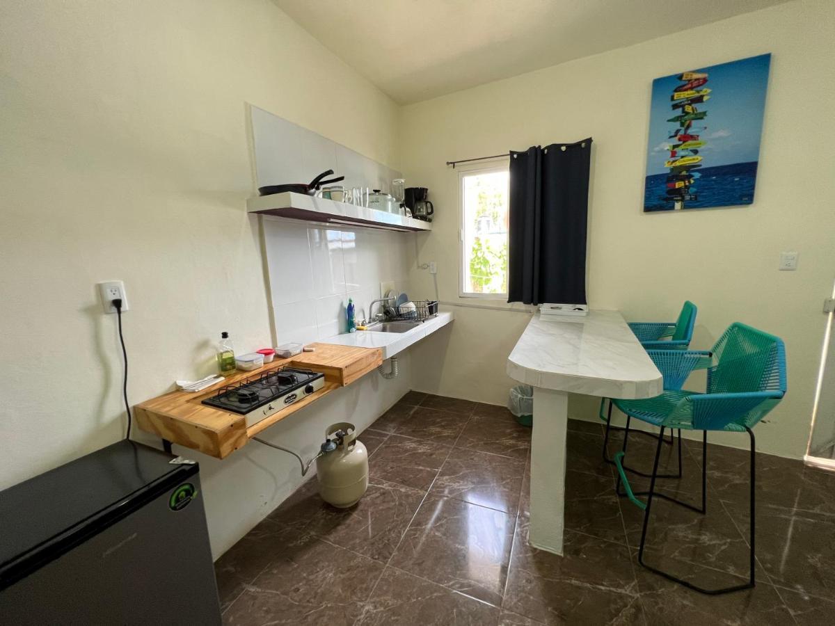 Alojamiento Departamental Apartment Bacalar Bagian luar foto